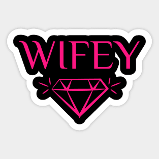 Wifey Diamond Sticker